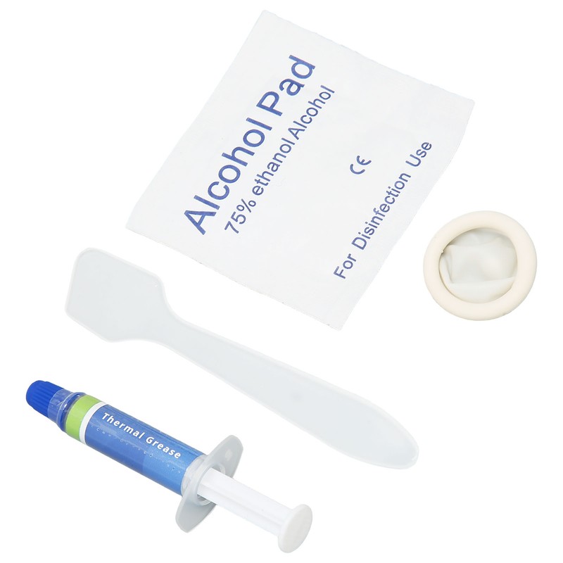 5Pcs Thermal Paste 4.55W/m.k Metal Free Safe Strong Adhesion Thermal