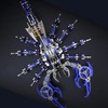 3D Metal Model Kits, Mechanical Scorpion King Blue 3D Metal