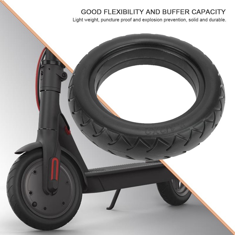 Front Rear Solid Tire Wheel Cover Tyre for Xiaomi Mijia