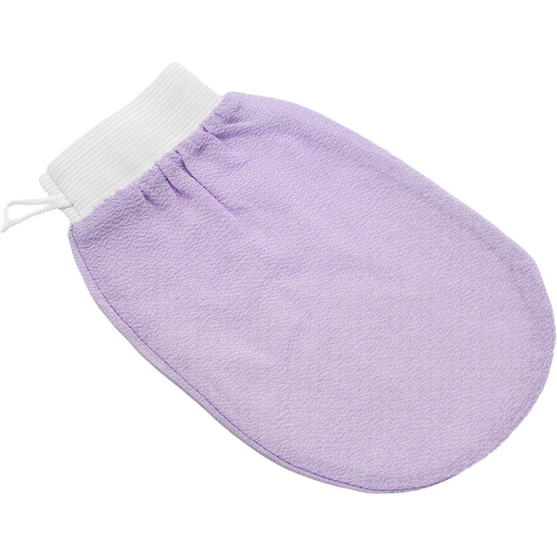 Guante Exfoliante Marroquí Kessa Morado Claro para Limpieza Profunda y