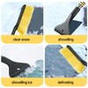 Biluer Snow Brush Car, Ice Scraper Car with Broom Ice