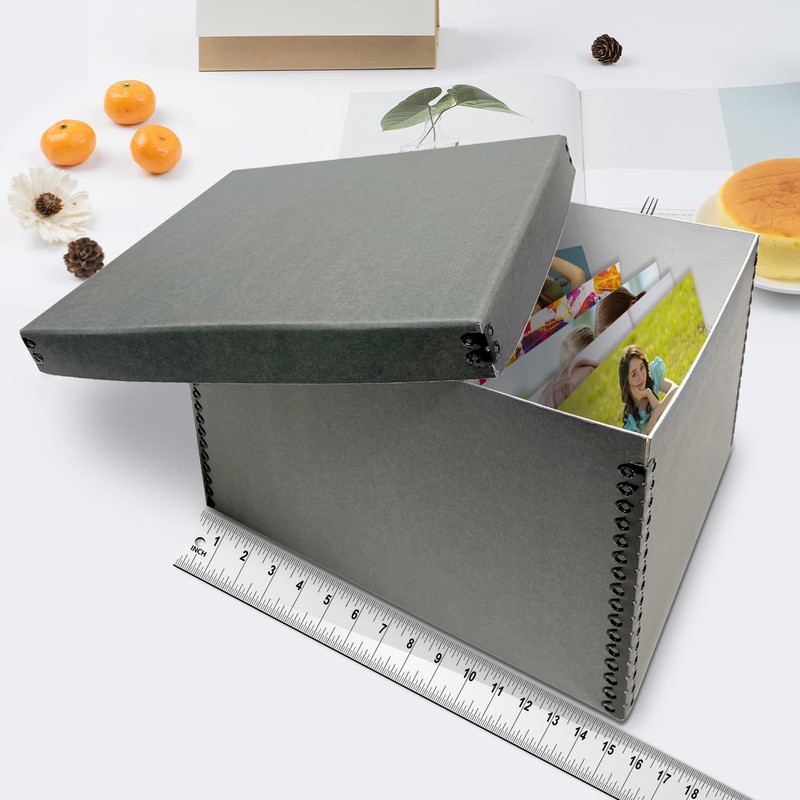 Lineco Record Storage Box 12x15x10 inch. Extra-Durable Filing Archival Cartons