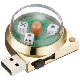 Greenhouse Press Button Shake Dice Casino USB Memory 8GB UFDCSA8G-DC