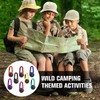 MenYiYDS 9 Pcs Mini Plastic Mountaineering Tuck Guide Pack Small