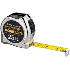 Komelon 425IE The Professional - Cinta eléctrica para báscula de ingeniero de 25 pies                                                                 