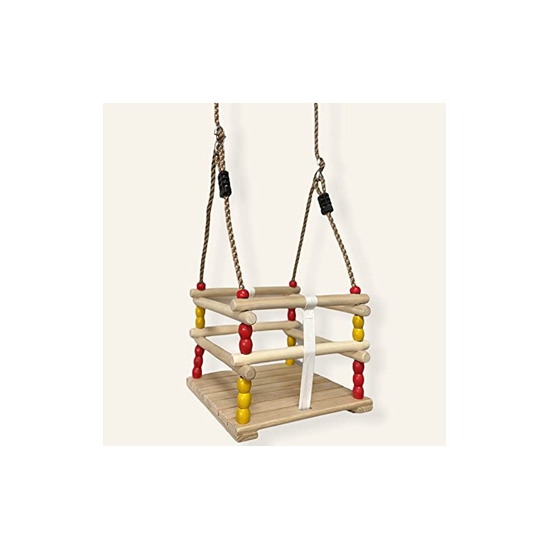 Loggyland - Wodden Baby & Toddler Swing Seat