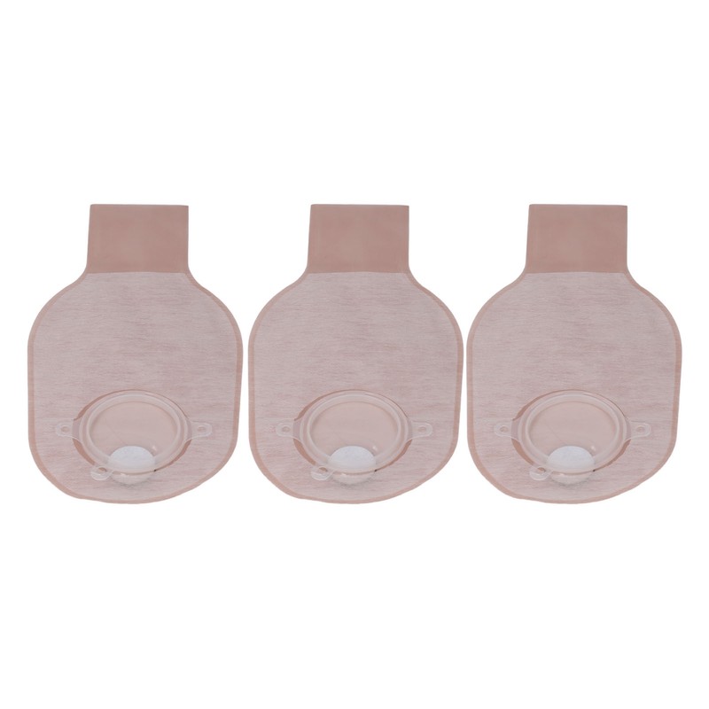 10PCS Colostomy Bags Non Woven Fabric One Piece Ostomy Bag