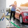 Dalmbox Garden Hose Splitter 2 Way With Long Handle, Garden