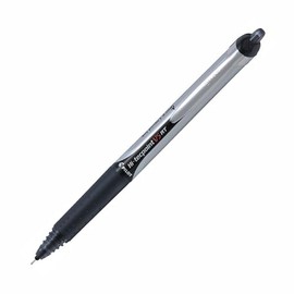 Pilot Hi-Tecpoint V5 RT Retractable Rollerball Pen 0.3 mm Line Pack of 3 Black