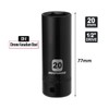MIXPOWER 1/2-Inch Drive Deep Impact Socket - 20mm, Metric, CR-V,