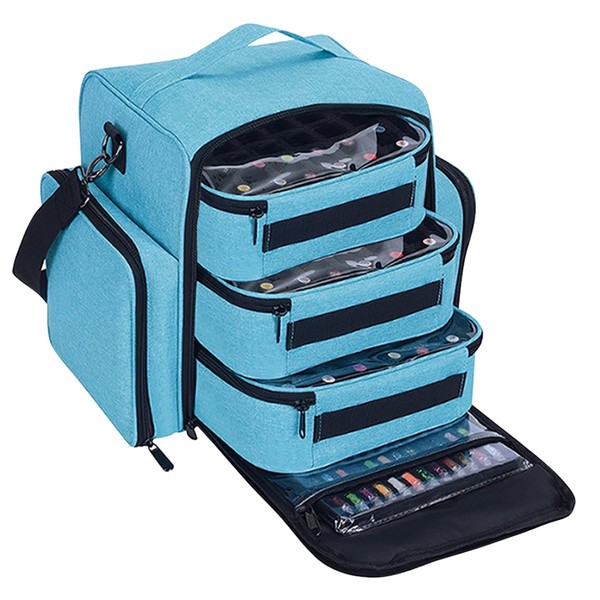 UOZL Nail Polish Organizer Storage Box, Holds 90 Bottles of