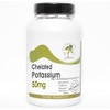 Chelated Potassium 99mg ~ 200 Capsules - No Additives ~