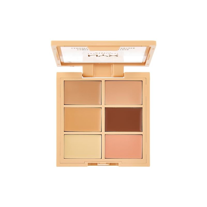 Nyx Professional Makeup, Paleta de correctores, Tono Light