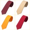 Men's Tie, Classic Plain Men's Tie, Slim Tie with Multiple
