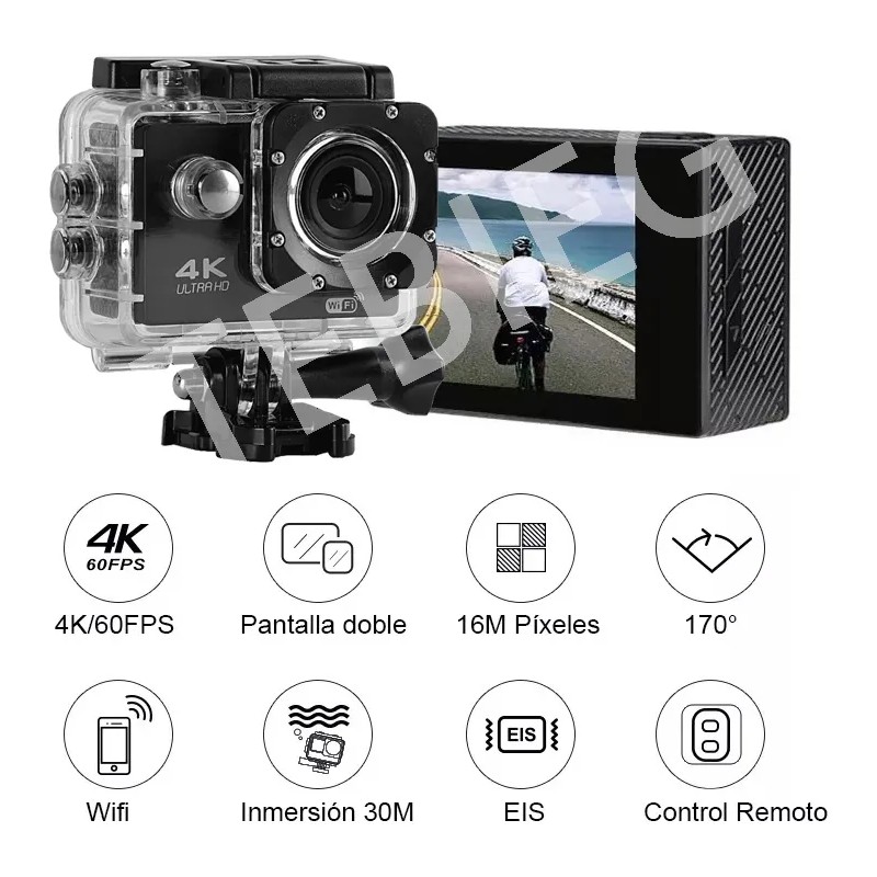4k Ultra Wifi Diving Sports Camera Video Gopr Control