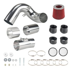 Torchtree Cold Air Intake Kit with Filter Heat Shield for 2004-2011 Ma-z-da RX-8 (Red)