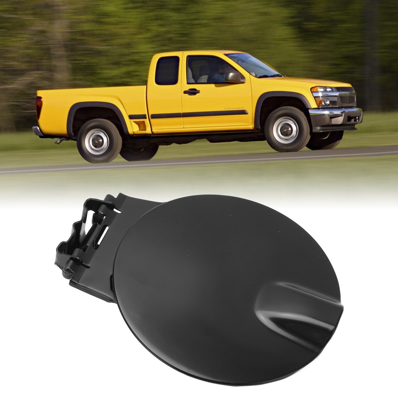 Fuel Tank Filler Door Assembly 10385417 Black Round Replacement for