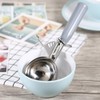 Akozon Potato Scooper with Release + Practical Stainless Steel Fruit