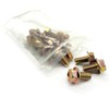 (40 Pieces) M10-1.5x25 Class 8.8 Hex Flange Bolts Screws UNC