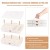 Galanova Stackable Snackle Box Container with 2 Lids - BPA-Free