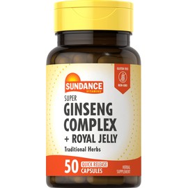 Sundance Vitamins Ginseng Complex Plus Royal Jelly