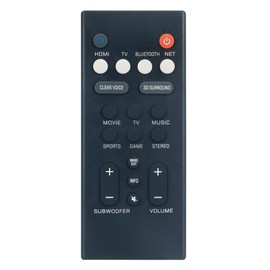 VCQ9140 Replacement Remote Controller fit for Yamaha Soundbar YAS-109 YAS-209 ATS-2090 ATS-1090