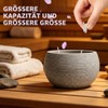 RANJIMA Sauna Evaporator Bowl Granite 10.5 x 6 cm Aroma