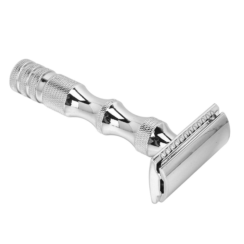 Double Edge Safety Trimmer Fine Cutting Washable Metal Manual Clipper