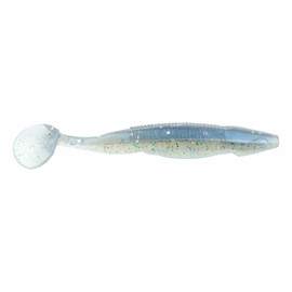BAITFUEL Little Spanky Swimbait Infused with Supercharged X55 Formula Gel | 3.25-Inch, Albino (PN: X58543)