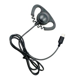 Haoyull USB C/3.5mm Ear Hook Single-Side Earphones Earbud Corded Headsets Headphone Single Side for Mobile Phones Notebook