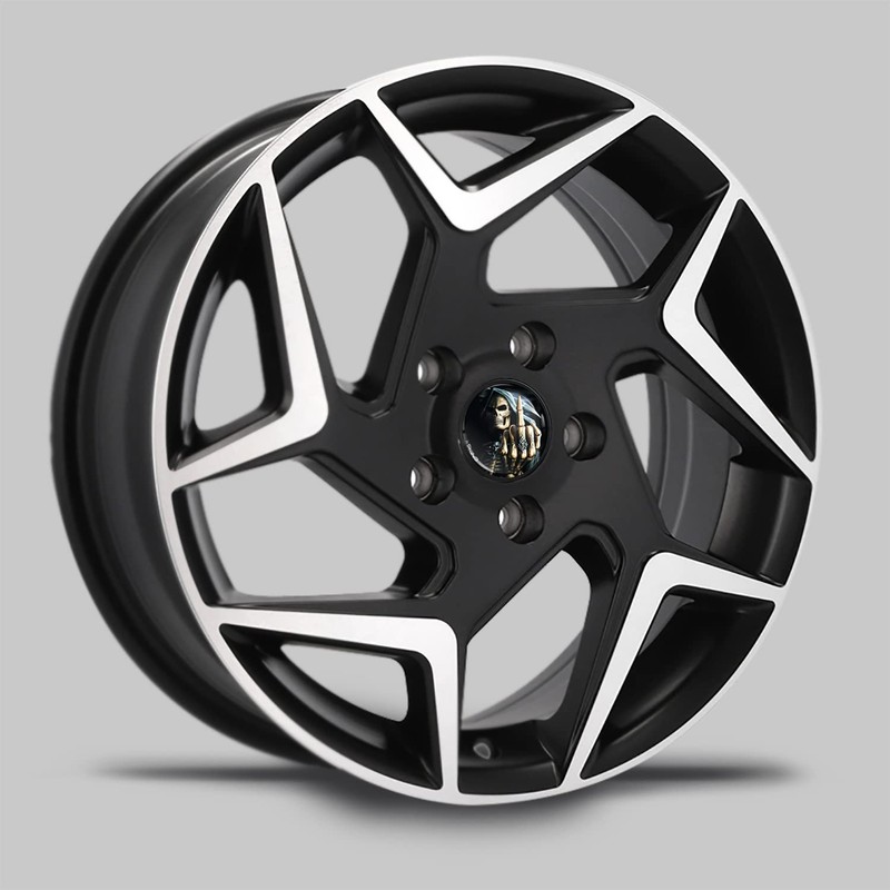 SkinoEu 4 x Center Hubcaps, Compatible with Ford Centre Caps