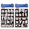 Seal Alphabet Capital Letters Waterproof Stickers (2 Pieces) English Waterproof