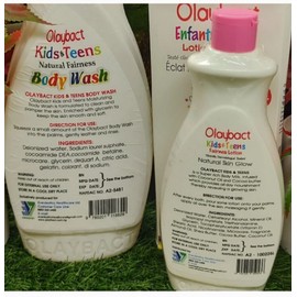 Olaybact kids & Teens fairness natural skin glow lotion with Shower Gel 2 In 1
