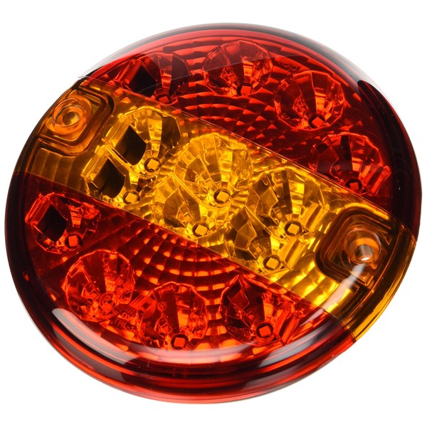 Lampa 41529 Rear Light 3 Functions Round LED 12/24 V