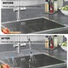 Faucet Mat for Kitchen Sink – Adjustable Silicone Sink Splash