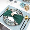 ASYOUWISH Set of 6 PVC Kitchen Table Place Mats, Non-Slip