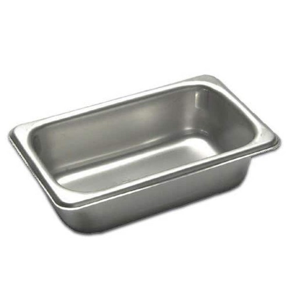 Winco Steam Table Pan, 1/9 Size x 2-1/2 inch deep