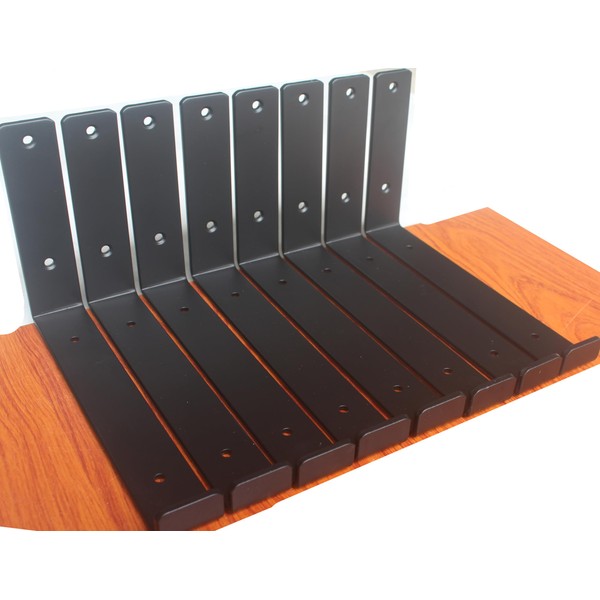 10 Pack - 9.25"L x 6"H x 1.5"W J Lip