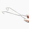 JAJU Master Stain Multipurpose Long Triangular Clamp_32cm, Steel GraySteel Gray_FRFR