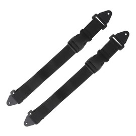 CHILDWEET 2pcs Rubbish Lid Strap Trash Can Lid Lock for Outdoor Protection Against Animals Dogs Squirrels and Wildlife Webbing Design to Control Odors and Maintain Cleanliness