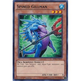 YU-GI-OH! - Spined Gillman (BP03-EN059) - Battle Pack 3: Monster League - 1st Edition - Rare