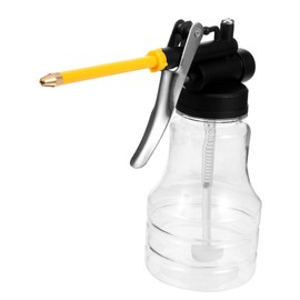 Mobestech 250m Oil Can Pump Oiler Hand Pump Lubrication Sprayer Body Hose Long Nozzle for Refilling Automotive and Kitchen Use