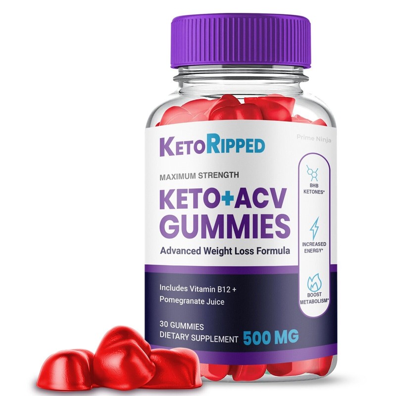 Keto Ripped ACV Gummies, Keto Ripped Gummies Maximum Strength (3