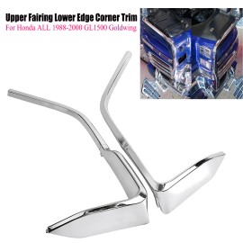 Unbranded Left Right Upper Fairing Lower Edge Corner Trim For Honda Goldwing 1500 88-00