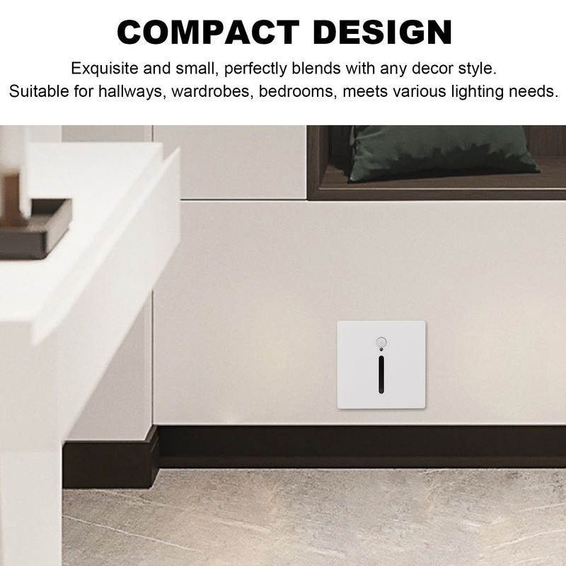LED Step Light 3W Recessed Motion Seneor Dusk to Dawn
