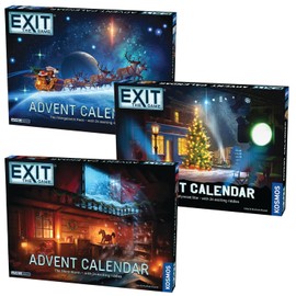 Exit: the Game Advent Calendars Set of 3: the Silent Storm, the Hunt for the Golden Book, and the Mystery of the Icy Cave