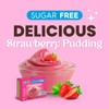 Simply Desserts Strawberry Instant Pudding, Sugar-Free, 6-Pack – Healthy Dessert,