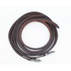 Aces Equine Non Stretch Stirrup Leathers Stitched with Nylon Brown