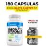 Treonato De Magnesio + Citrato De Magnesio 180 Capsulas Sin