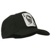 Ace Military Card Patched Solid Twill Cap - Black OSFM